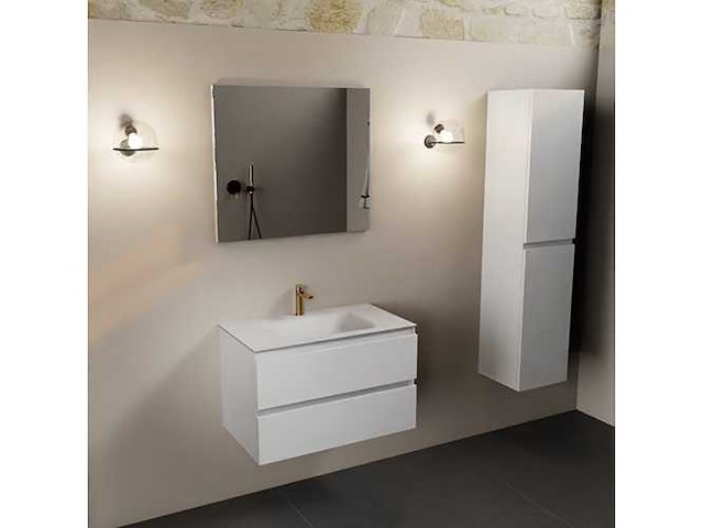 Badkamerkast wit 80cm - afbeelding 4 van  6