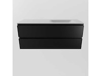 Badkamerkast zwart, 120 cm rechts - afbeelding 4 van  6