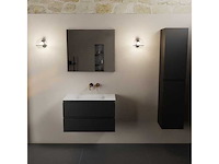 Badkamerkast zwart 80cm - afbeelding 6 van  6