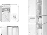 Badkamerkastje met wc-rolhouder - afbeelding 1 van  3