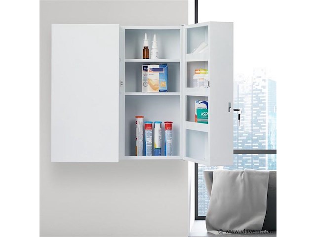 Badkamerkastje wit - afbeelding 6 van  7