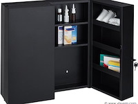 Badkamerkastje zwart - afbeelding 1 van  7