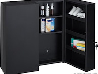 Badkamerkastje zwart - afbeelding 1 van  7