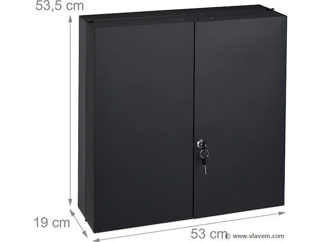 Badkamerkastje zwart - afbeelding 2 van  7