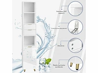 Badkamerkolom, badkamerkast, toiletkast - afbeelding 5 van  8