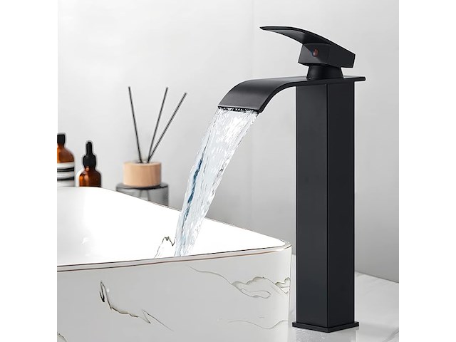 Badkamerkraan zwart - afbeelding 1 van  4