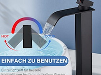 Badkamerkraan zwart - afbeelding 2 van  4