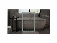 Badkamermeubel 2-persoons met hangkast - 150cm - kleur walnoot - afbeelding 4 van  21