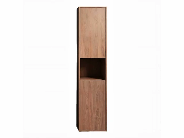 Badkamermeubel 2-persoons met hangkast - 150cm - kleur walnoot - afbeelding 20 van  21