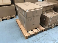 Badkamermeubel 2-persoons met hangkast - 150cm - kleur walnoot - afbeelding 12 van  21