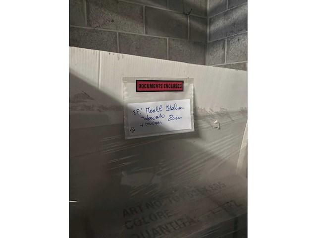 Badkamermeubelen + lavabo + spiegel (2x) - afbeelding 2 van  2