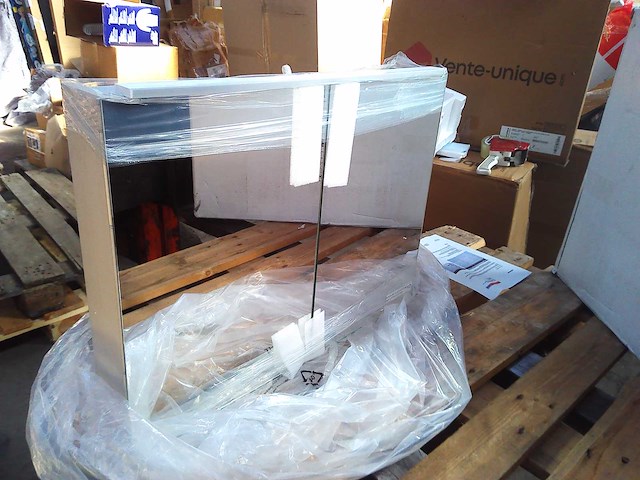 Badkamermeubilair - 2 deuren - led's - 70x50 cm - afbeelding 1 van  1