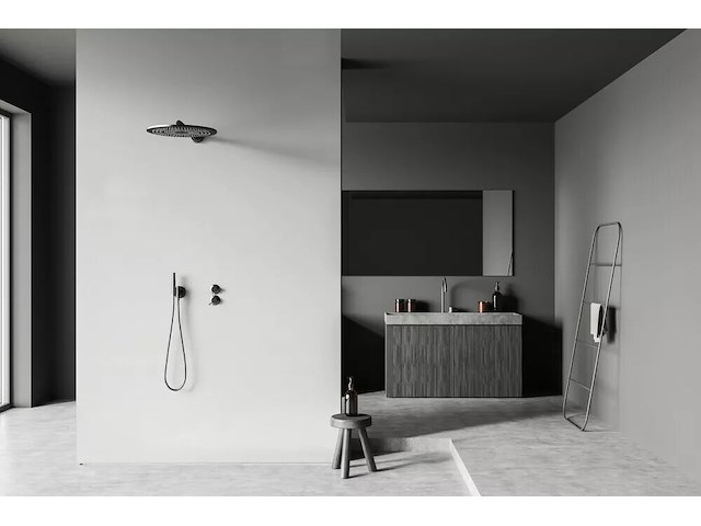 Badkamerwand cosmo mat wit - afbeelding 1 van  2