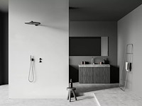 Badkamerwand cosmo mat wit - afbeelding 1 van  2
