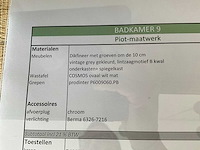 Badkamer/wandmeubel piot - afbeelding 6 van  12