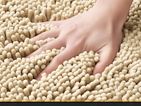 Badmat 70x120 beige - afbeelding 3 van  4