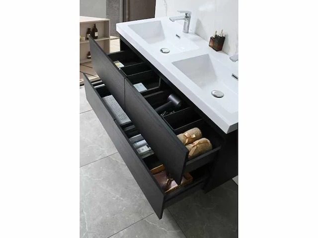 Badmeubelset - vonato - calmwood 120 - 0 - 2-persoons 120 cm - afbeelding 7 van  10