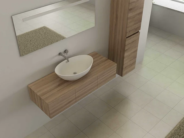Badmeubelset - vonato - eco 60 - 0 - 1-persoons 120 cm - afbeelding 3 van  5