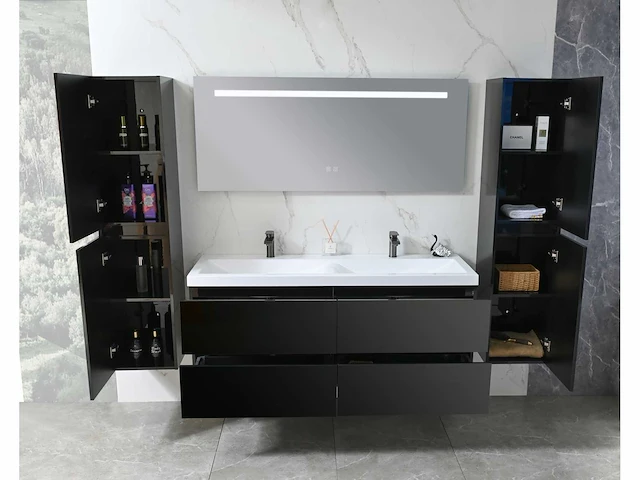 Badmeubelset - vonato - lucente 145 - 0 - 2-persoons 145 cm - afbeelding 6 van  8