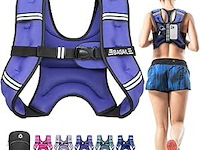 Bagail verzwaarde vest lila 3,6kg - afbeelding 3 van  5