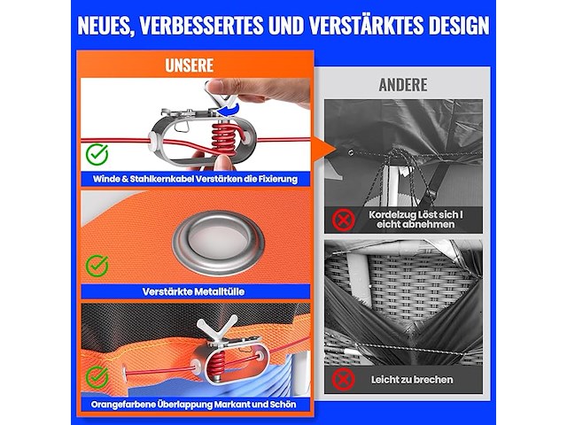 Bahaguly zwembadafdekking (rond 315 cm) - afbeelding 5 van  5