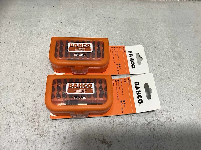 Bahco 31 delig bitset 59/s31b (2x) - afbeelding 1 van  2
