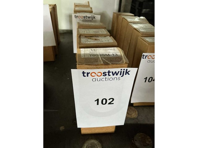 Bahco 7800sm maat 10/11/12/13 mm dopsleutel 1/2” aansluiting,10 st/box - afbeelding 1 van  1