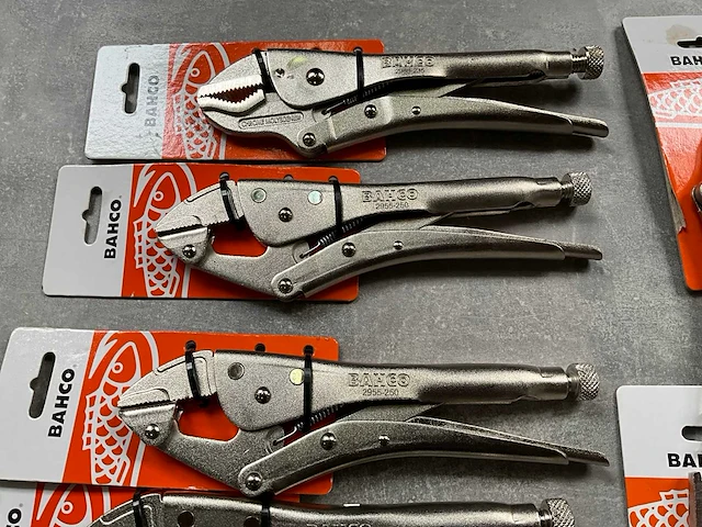 Bahco diverse griptangen (8x) - afbeelding 2 van  5
