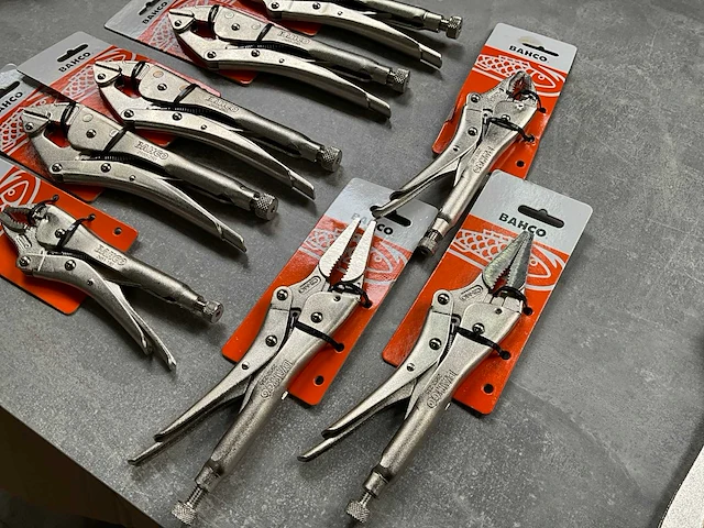 Bahco diverse griptangen (8x) - afbeelding 4 van  5