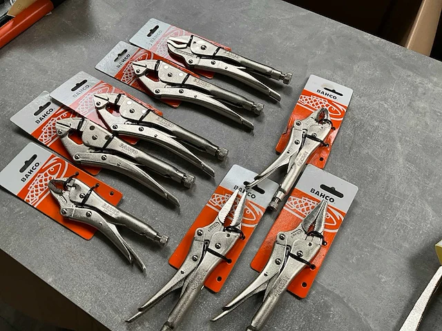 Bahco diverse griptangen (8x) - afbeelding 5 van  5