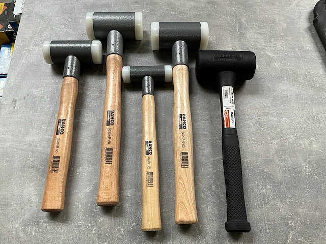 Bahco diverse hamers (5x) - afbeelding 1 van  4