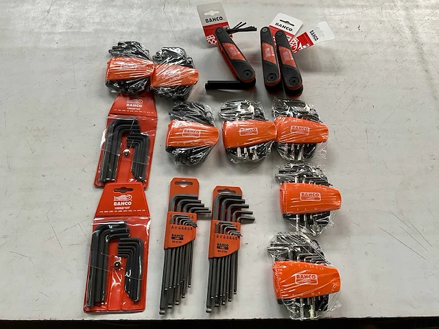Bahco diverse inbussleutel sets (14x) - afbeelding 1 van  7