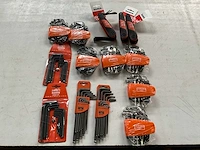 Bahco diverse inbussleutel sets (14x)