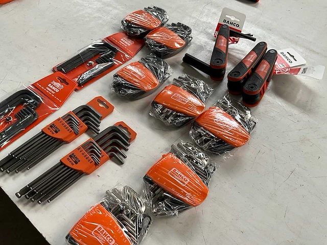 Bahco diverse inbussleutel sets (14x) - afbeelding 6 van  7