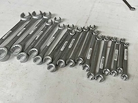 Bahco diverse maten open ringsleutels (18x) - afbeelding 5 van  5