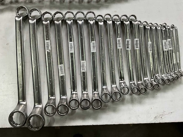 Bahco diverse maten ringsleutels (20x) - afbeelding 1 van  5