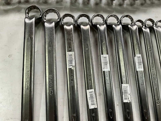 Bahco diverse maten ringsleutels (20x) - afbeelding 4 van  5