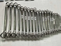 Bahco diverse maten ringsleutels (22x)