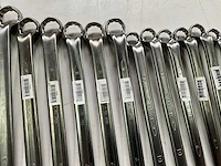 Bahco diverse maten ringsleutels (22x) - afbeelding 3 van  6