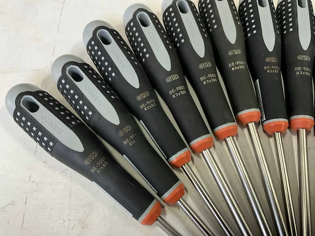 Bahco diverse maten robertson schroevendraaiers (15x) - afbeelding 2 van  5