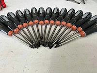 Bahco diverse maten robertson schroevendraaiers (15x) - afbeelding 5 van  5