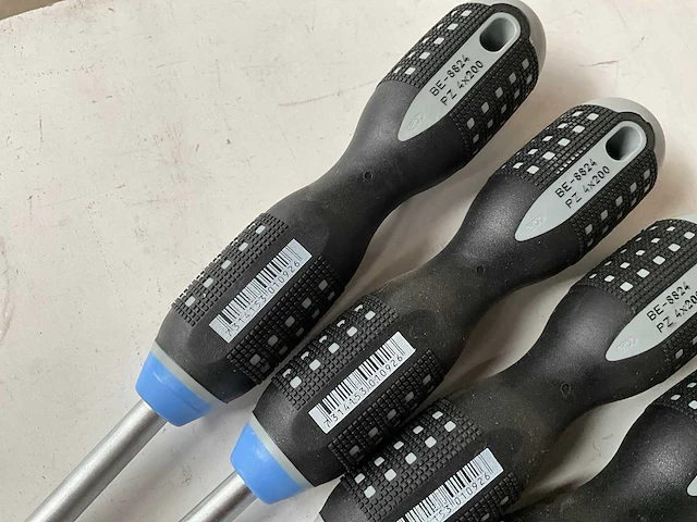 Bahco diverse maten schroevendraaiers kruis (12x) - afbeelding 3 van  5