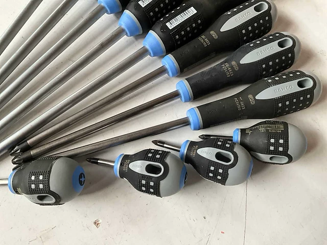 Bahco diverse maten schroevendraaiers kruis (12x) - afbeelding 5 van  5