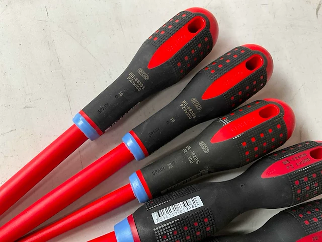 Bahco diverse maten schroevendraaiers kruis (8x) - afbeelding 3 van  6