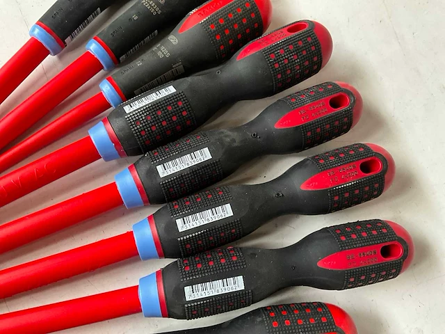 Bahco diverse maten schroevendraaiers kruis (8x) - afbeelding 4 van  6