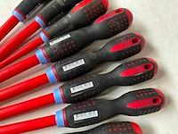 Bahco diverse maten schroevendraaiers kruis (8x) - afbeelding 4 van  6