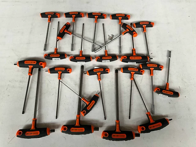 Bahco diverse maten schroevendraaiers t-greep (22x) - afbeelding 1 van  7