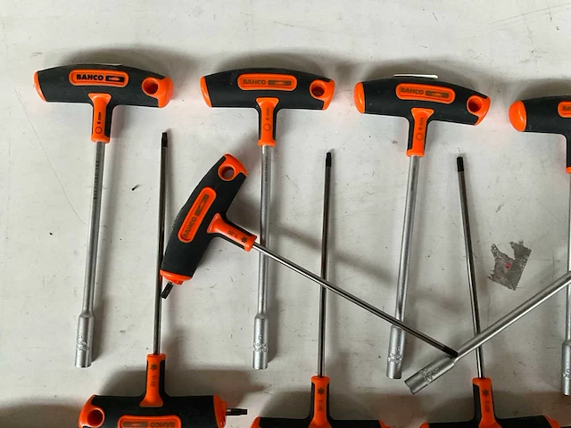 Bahco diverse maten schroevendraaiers t-greep (22x) - afbeelding 2 van  7