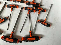 Bahco diverse maten schroevendraaiers t-greep (22x) - afbeelding 4 van  7