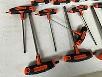 Bahco diverse maten schroevendraaiers t-greep (22x) - afbeelding 5 van  7